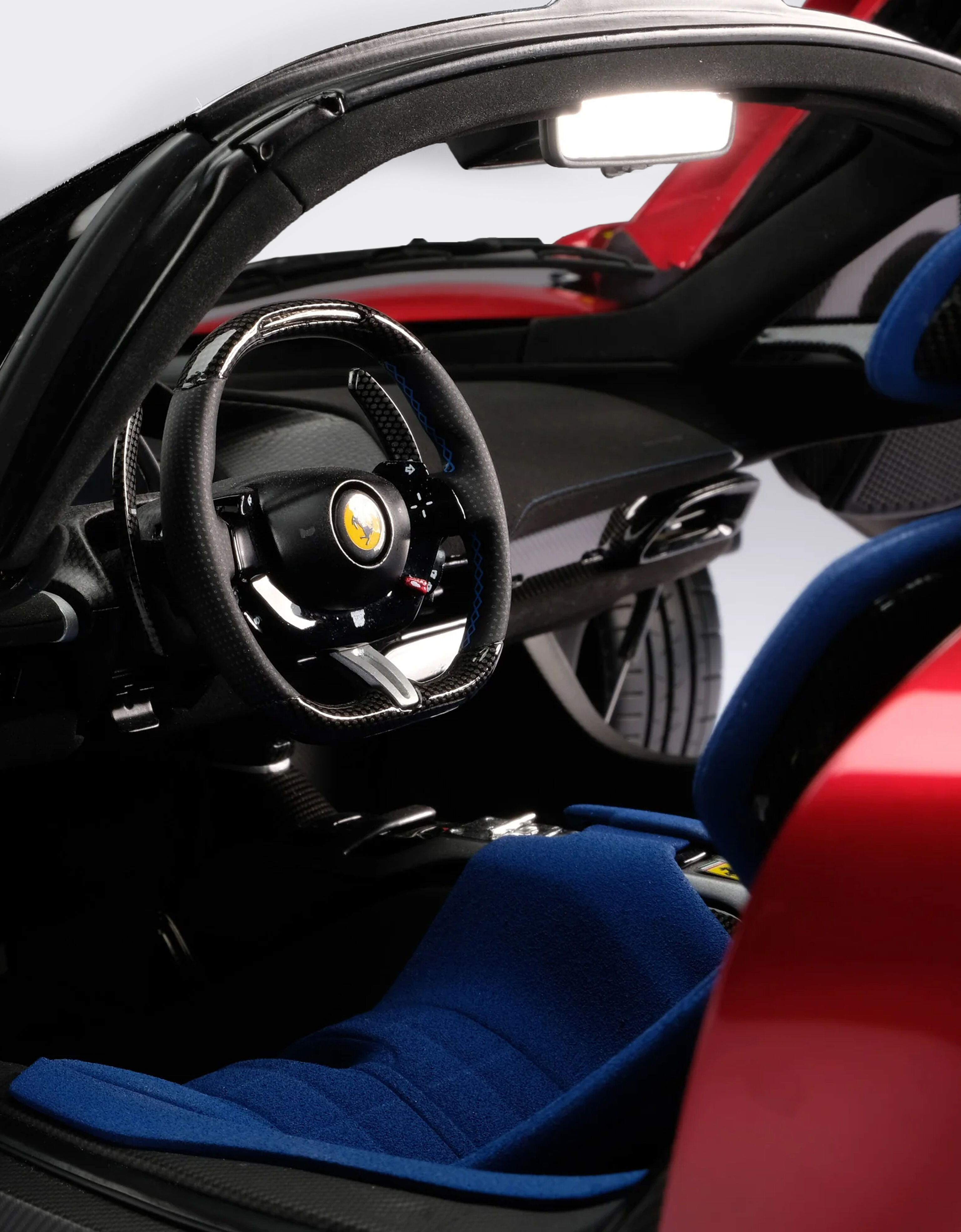 Ferrari Modèle réduit Ferrari Daytona SP3 à l’échelle 1/8 Rouge F0664f