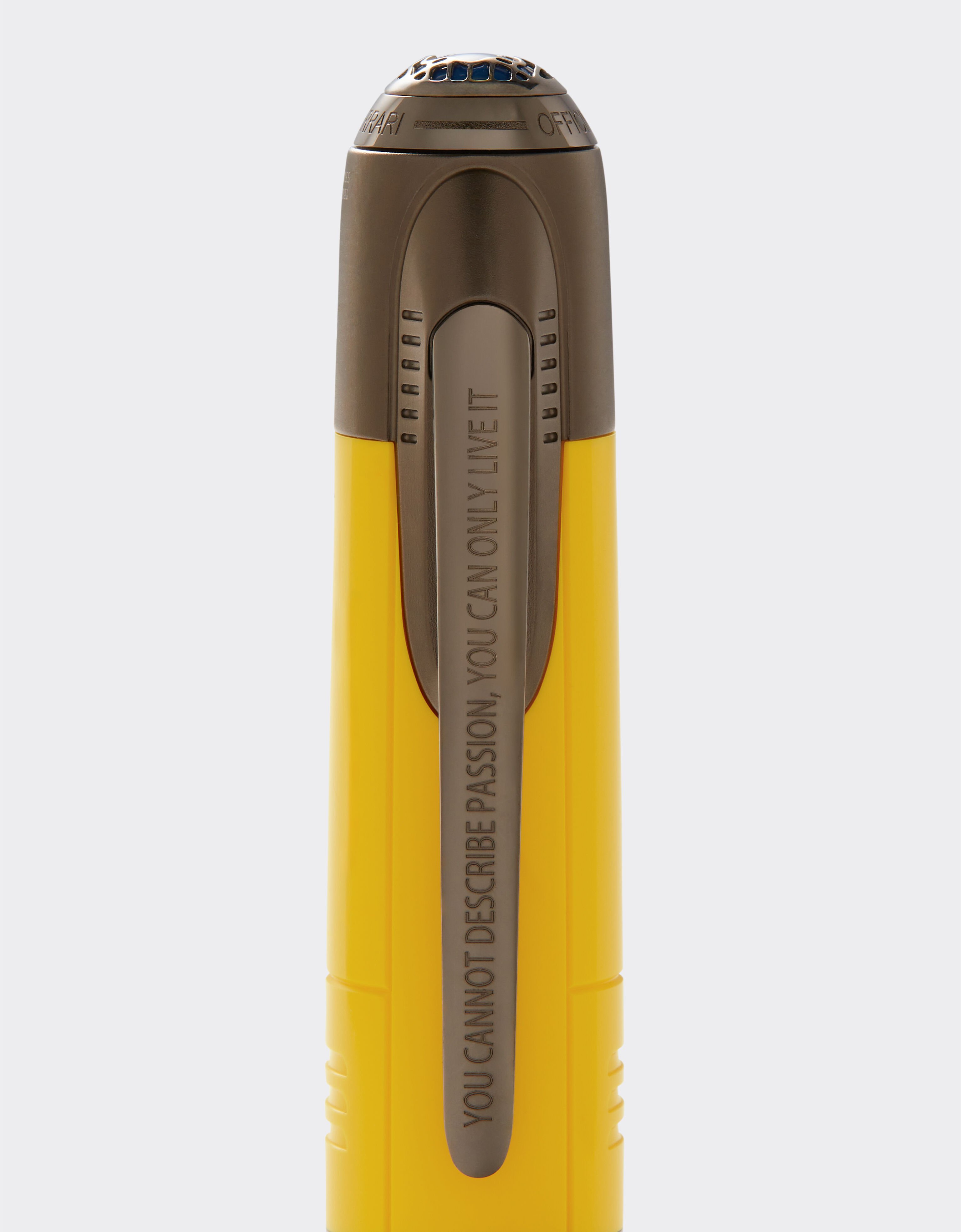 Ferrari Montblanc Great Characters Enzo Ferrari Füllfederhalter Sonderausgabe Giallo Modena Gelb F1595f
