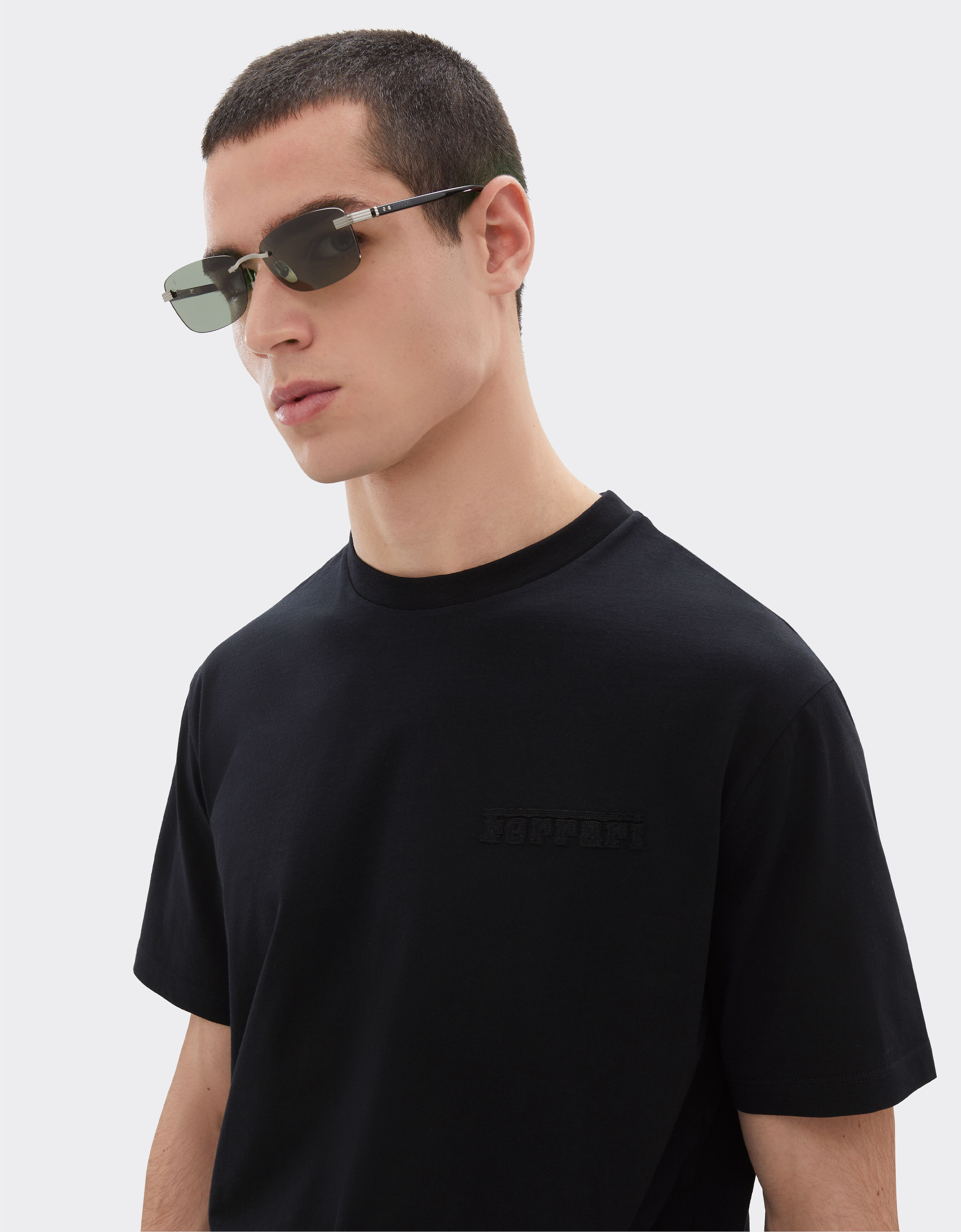 Ferrari Cotton T-shirt with Ferrari logo Black 50847f