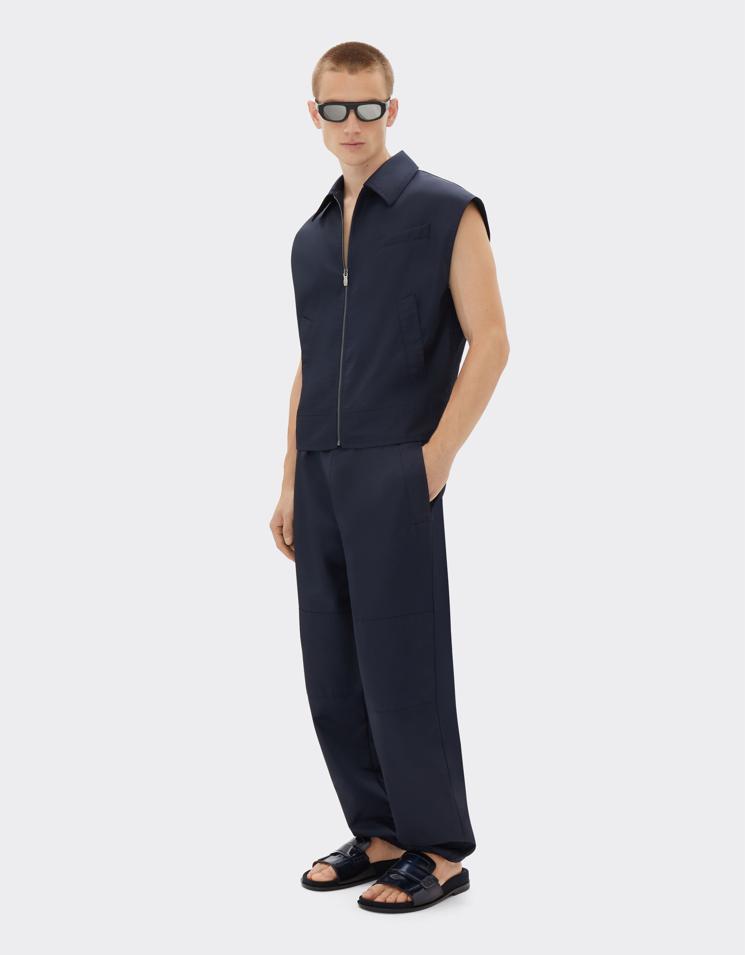 Ferrari Vest in Q-CYCLE® twill Navy 21861f