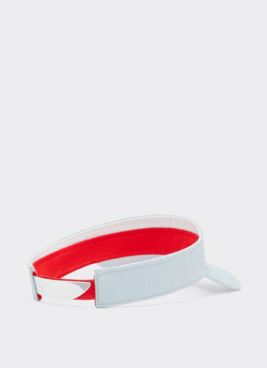 Ferrari Ferrari x Charles Leclerc denim visor Steel Blue 49188f