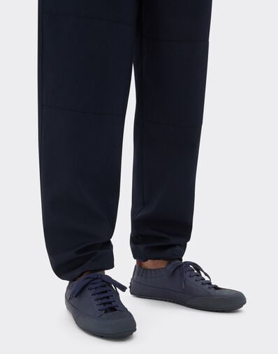 Ferrari Trainers in Q-cycle® and nubuck Navy 22237f