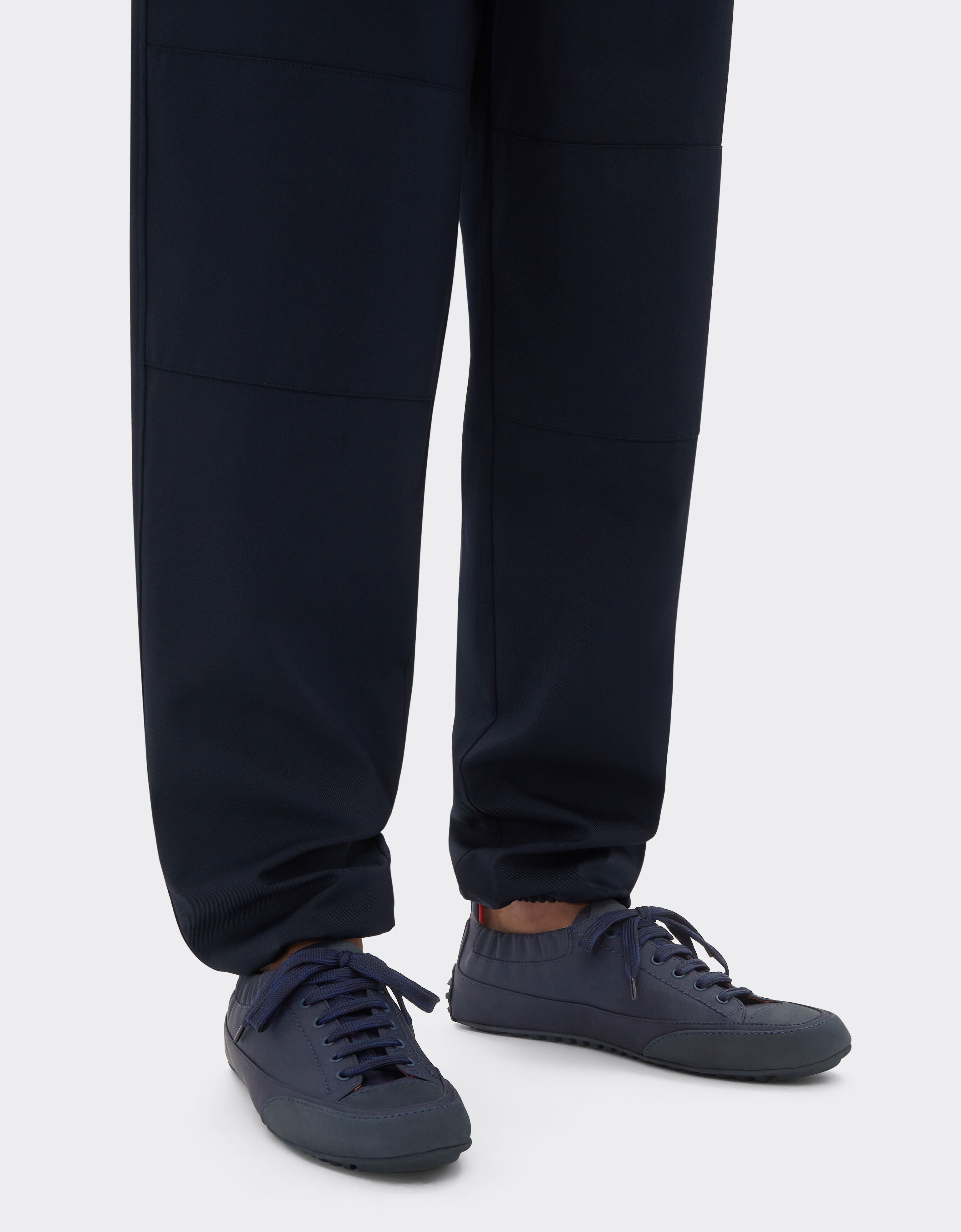 Ferrari Zapatillas Q-cycle y nubuck Navy 22237f