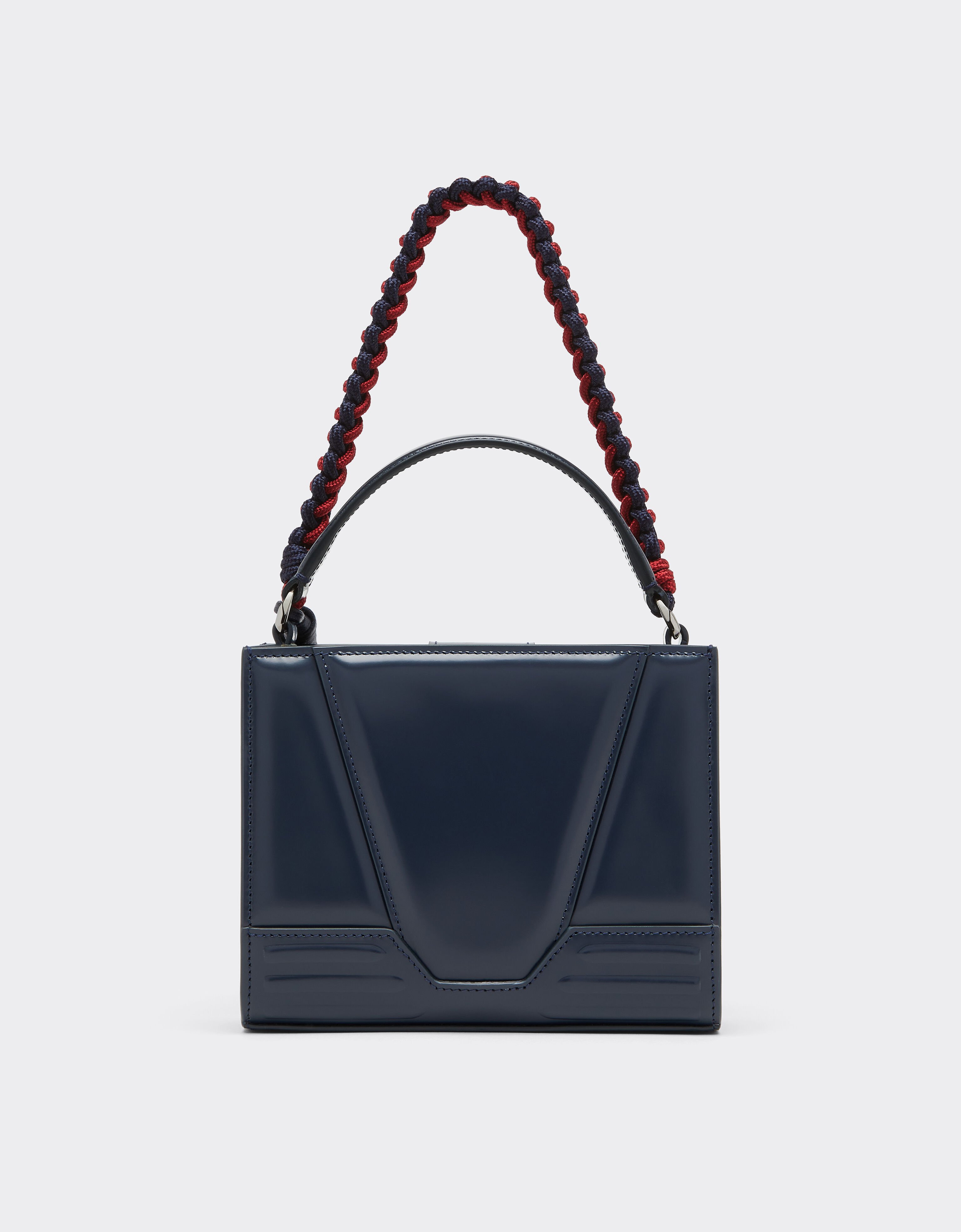 Ferrari Ferrari GT micro tote bag in leather Navy 51200f