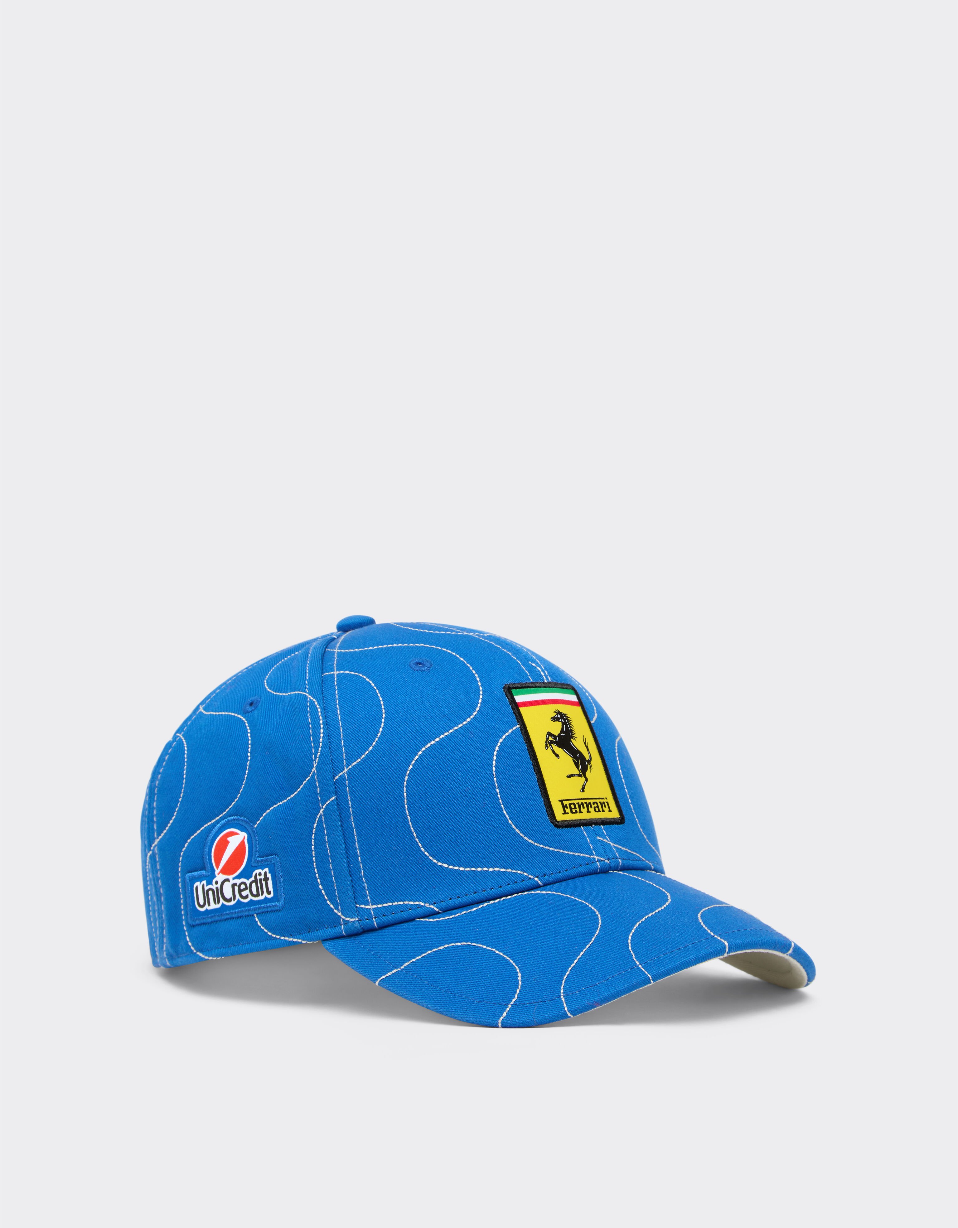 Ferrari Puma for Scuderia Ferrari HP 2025 Monza Limited Edition Replica baseball cap Blu Scozia LA0ATf