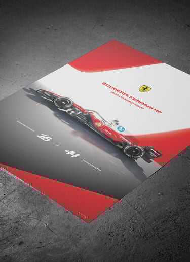 Ferrari Official Ferrari SF-26 2026 Poster Multicolor LE0P1203EXT0001f