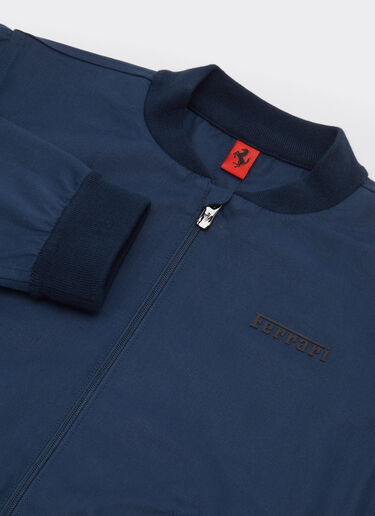 Ferrari Bomber jacket in cotton gabardine Navy 22333fK