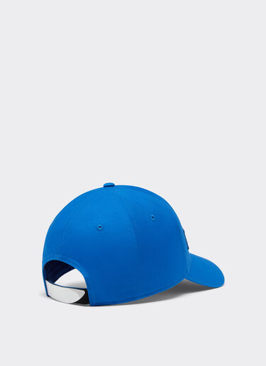 Ferrari Baseball cap with embroidered Ferrari logo Klein Blue 21580f