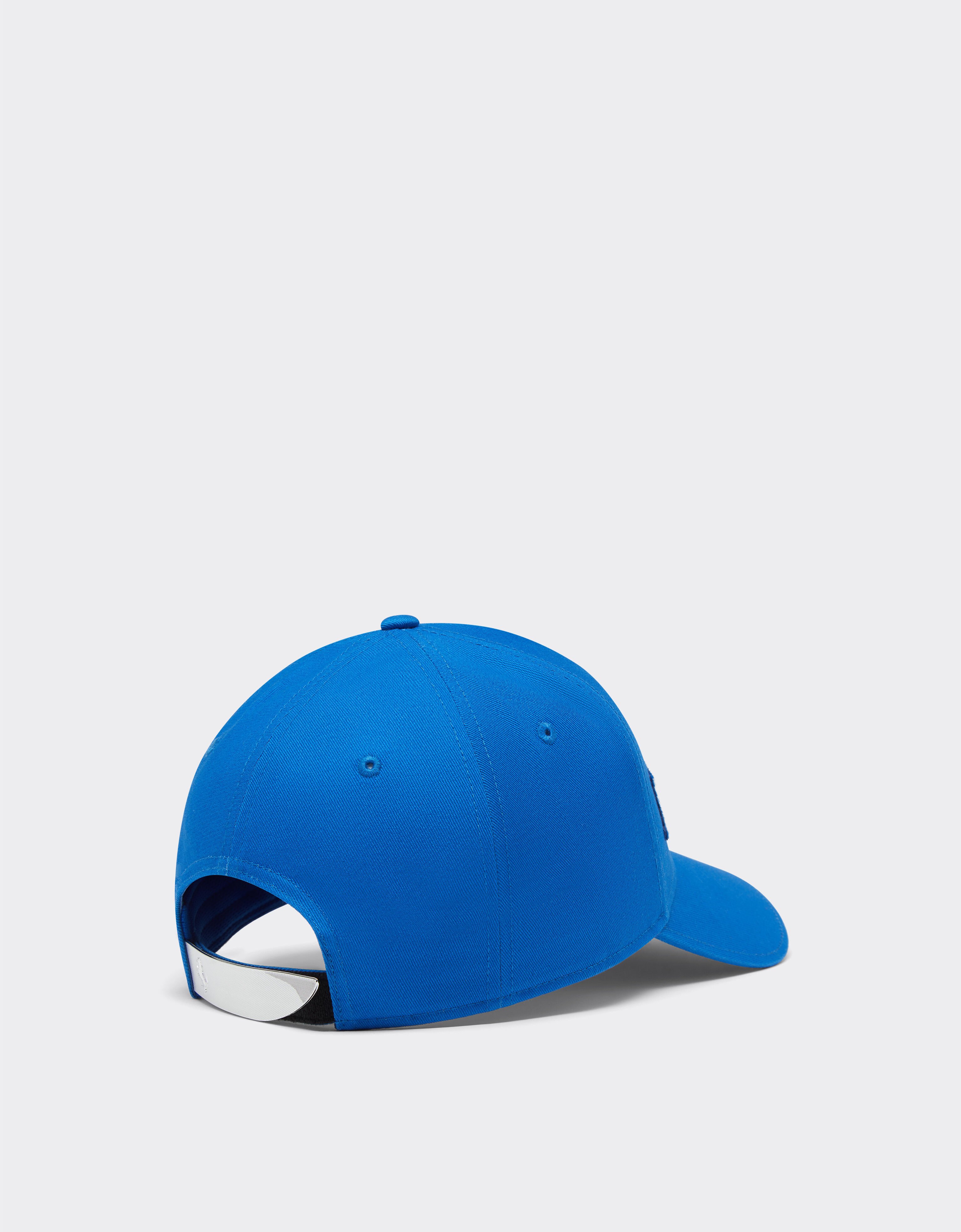 Ferrari Baseball cap with embroidered Ferrari logo Klein Blue 21580f