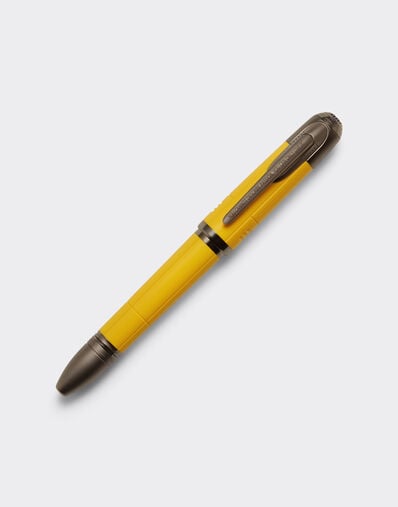 Ferrari Montblanc Great Characters Enzo Ferrari Special Edition Giallo Modena fountain pen Yellow F1595f