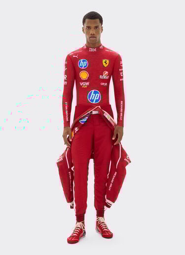 Charles Leclerc Puma racing undersuit for Scuderia Ferrari Ferrari Charles Leclerc Puma racing undersuit for Scuderia Ferrari Red LA08Of