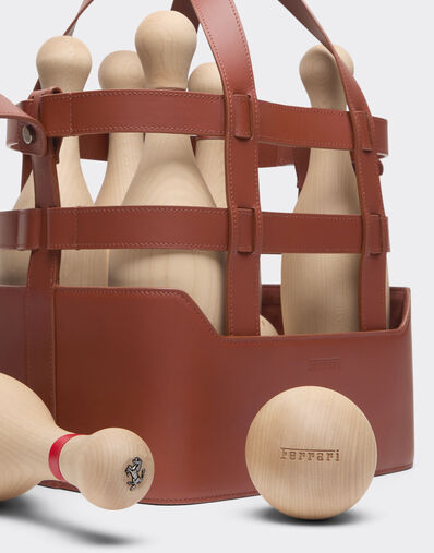 Ferrari Leather skittles set Hide 50972f
