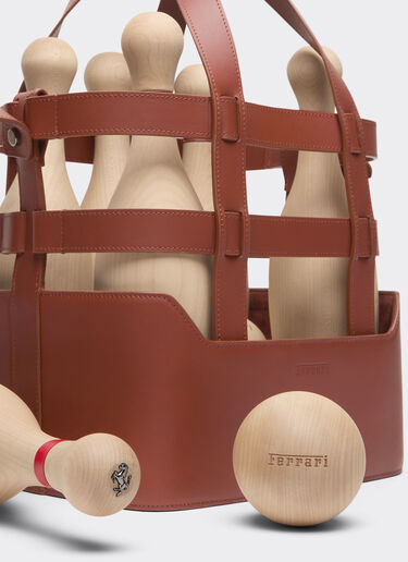 Ferrari Jeu de quilles en cuir Hide 50972f