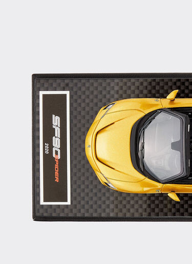 Ferrari Ferrari SF90 Spider model in 1:43 scale Yellow 47294f