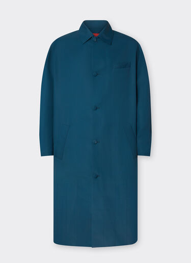 Ferrari Coat in iridescent nylon twill Peacock 22437f