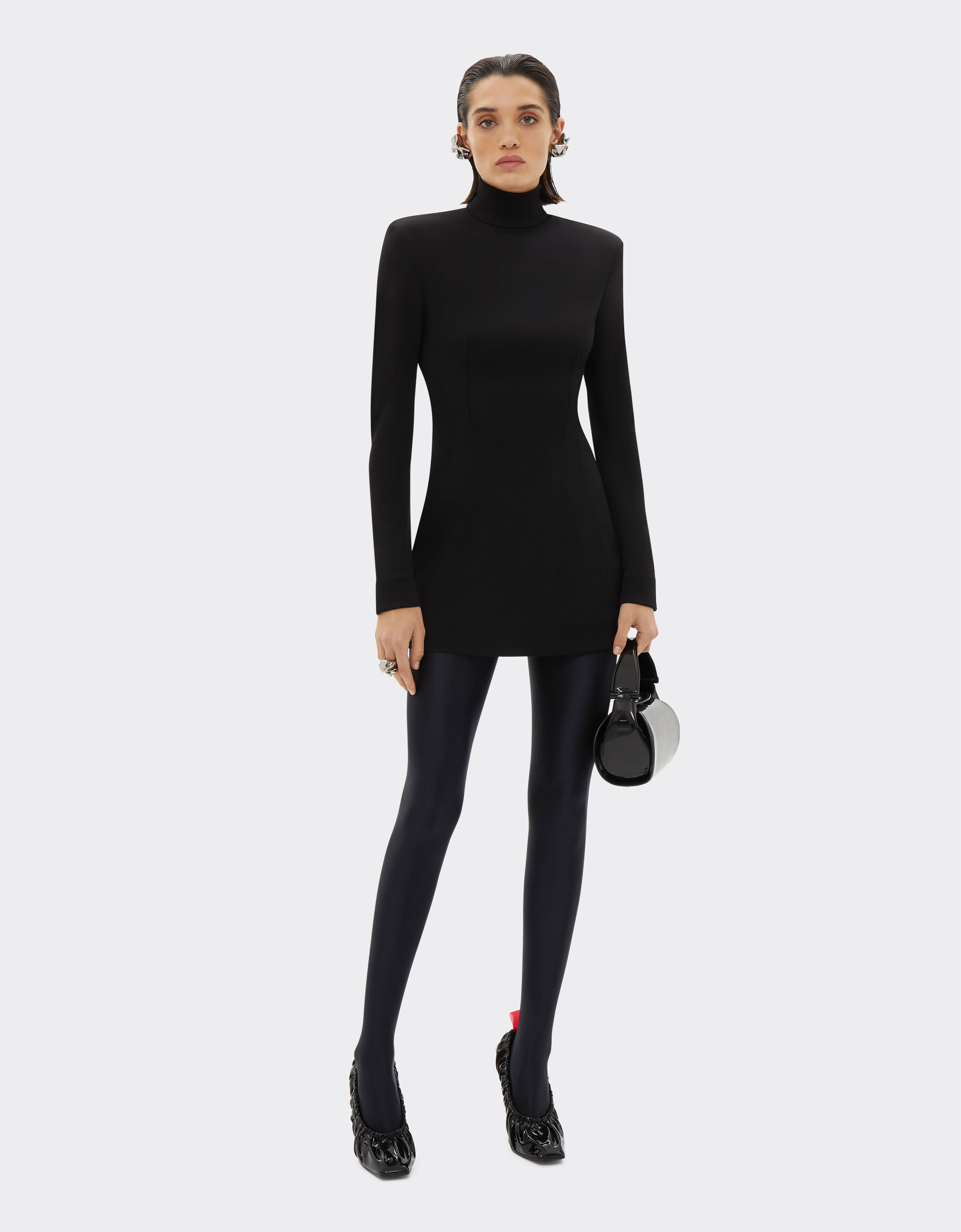 Black nylon leggings cheap