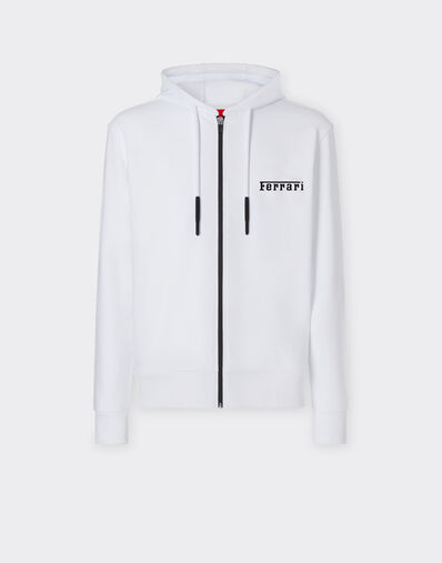 Ferrari Hooded sweatshirt with Ferrari logo Navy 21996f
