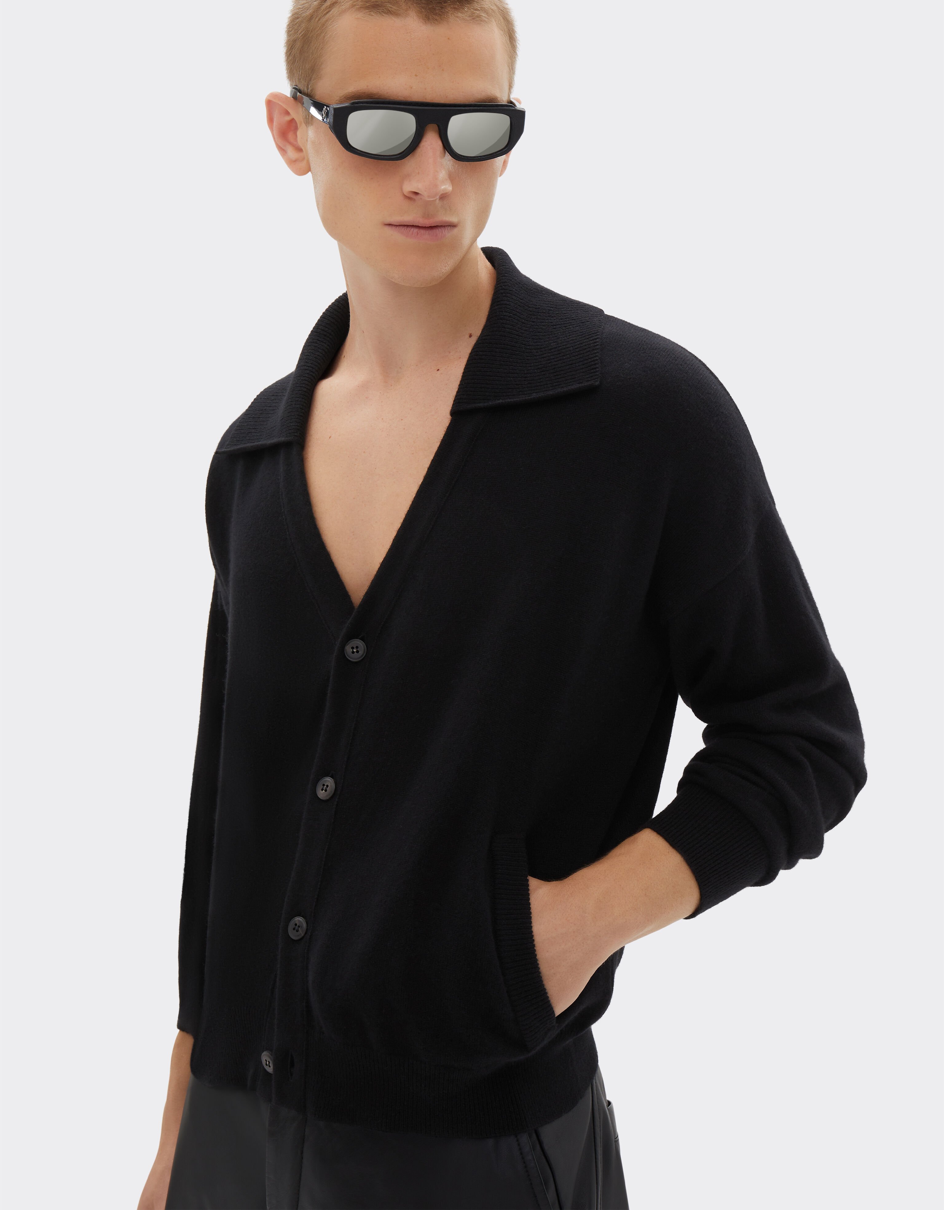 Ferrari Cardigan in cashmere Black 21653f
