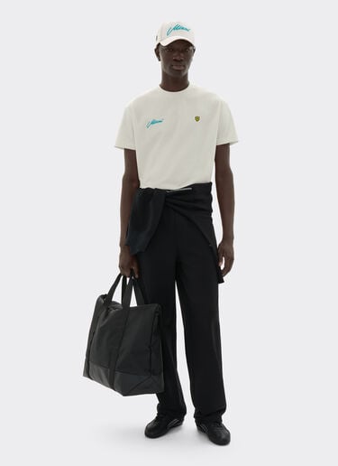 Ferrari T-Shirt Scuderia Ferrari Miami 2026 Avorio SJNTH0010JCO0039f