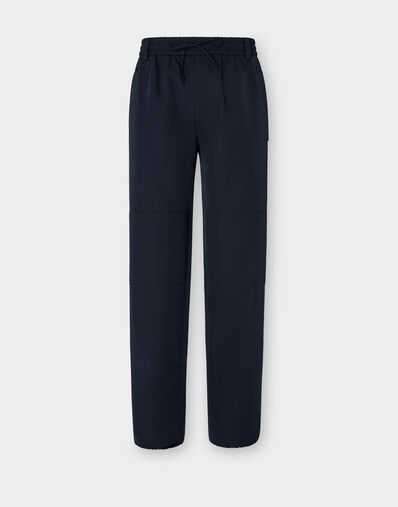Ferrari Cargo trousers in recycled cotton-blend twill Light Denim 21828f