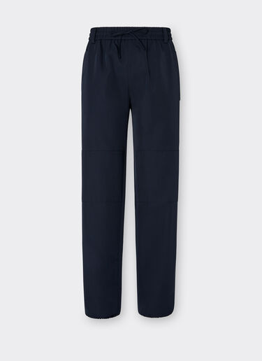 Ferrari Cargo trousers in recycled cotton-blend twill Navy 21863f