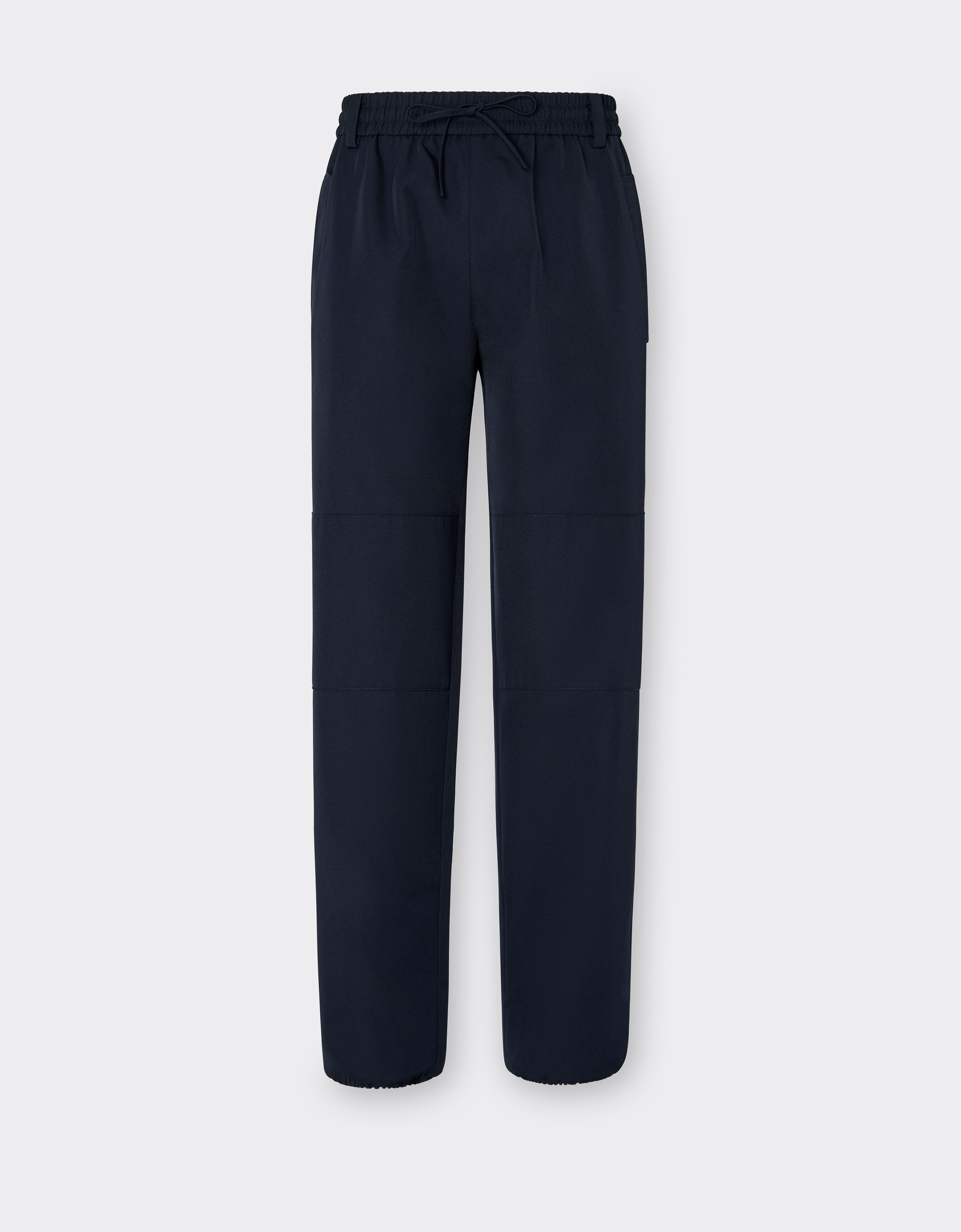 Ferrari Cargo trousers in recycled cotton-blend twill Navy 21863f