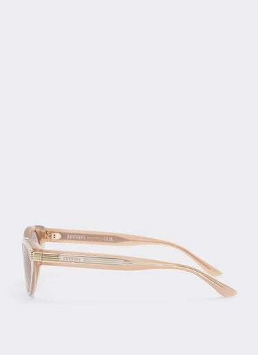 Light brown pearlacetate sunglasses with brown lenses Ferrari Light brown pearlacetate sunglasses with brown lenses Hazelnut LA0F0f