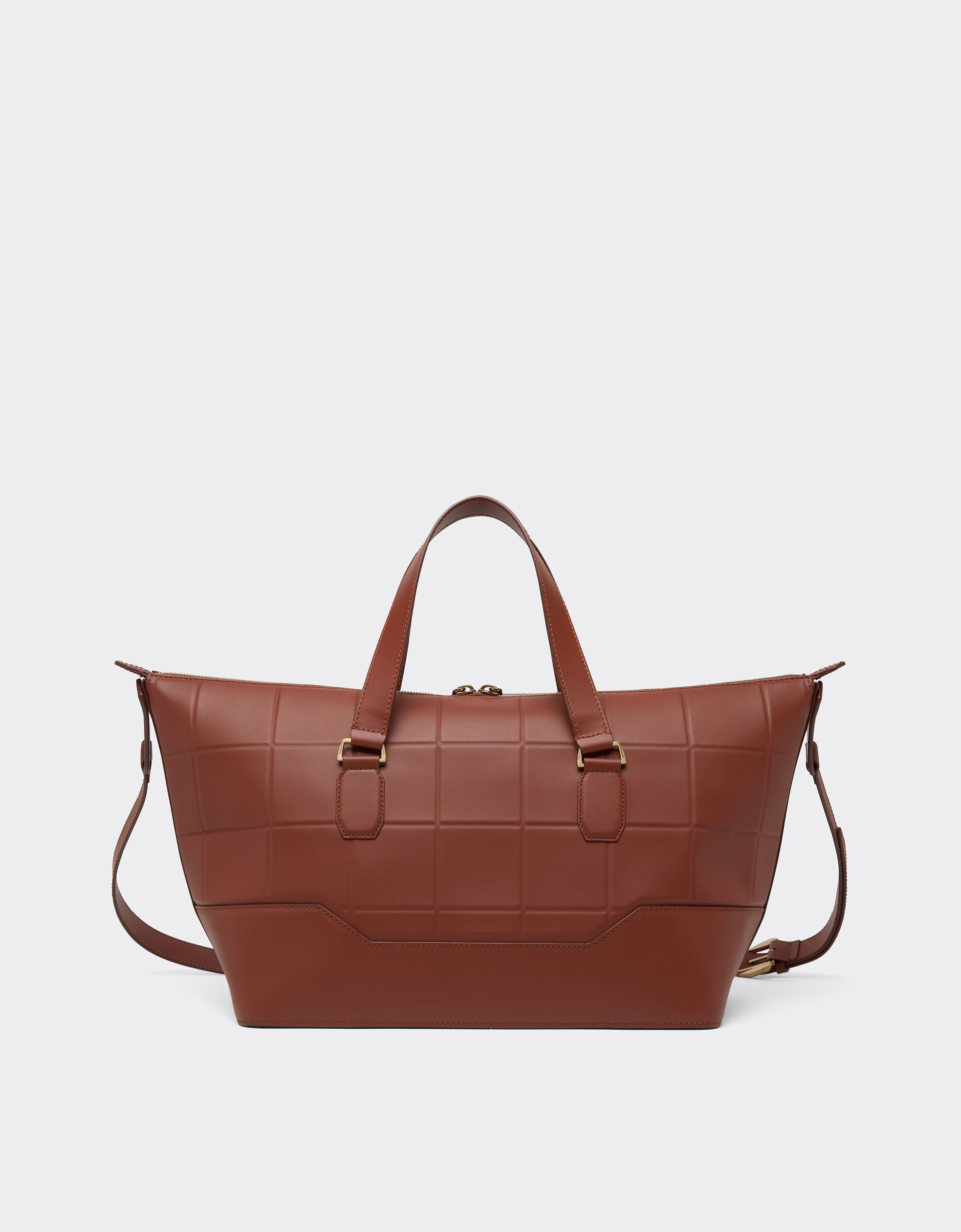 Bolso de viaje de piel Ferrari Bolso de viaje de piel Hide 50832f