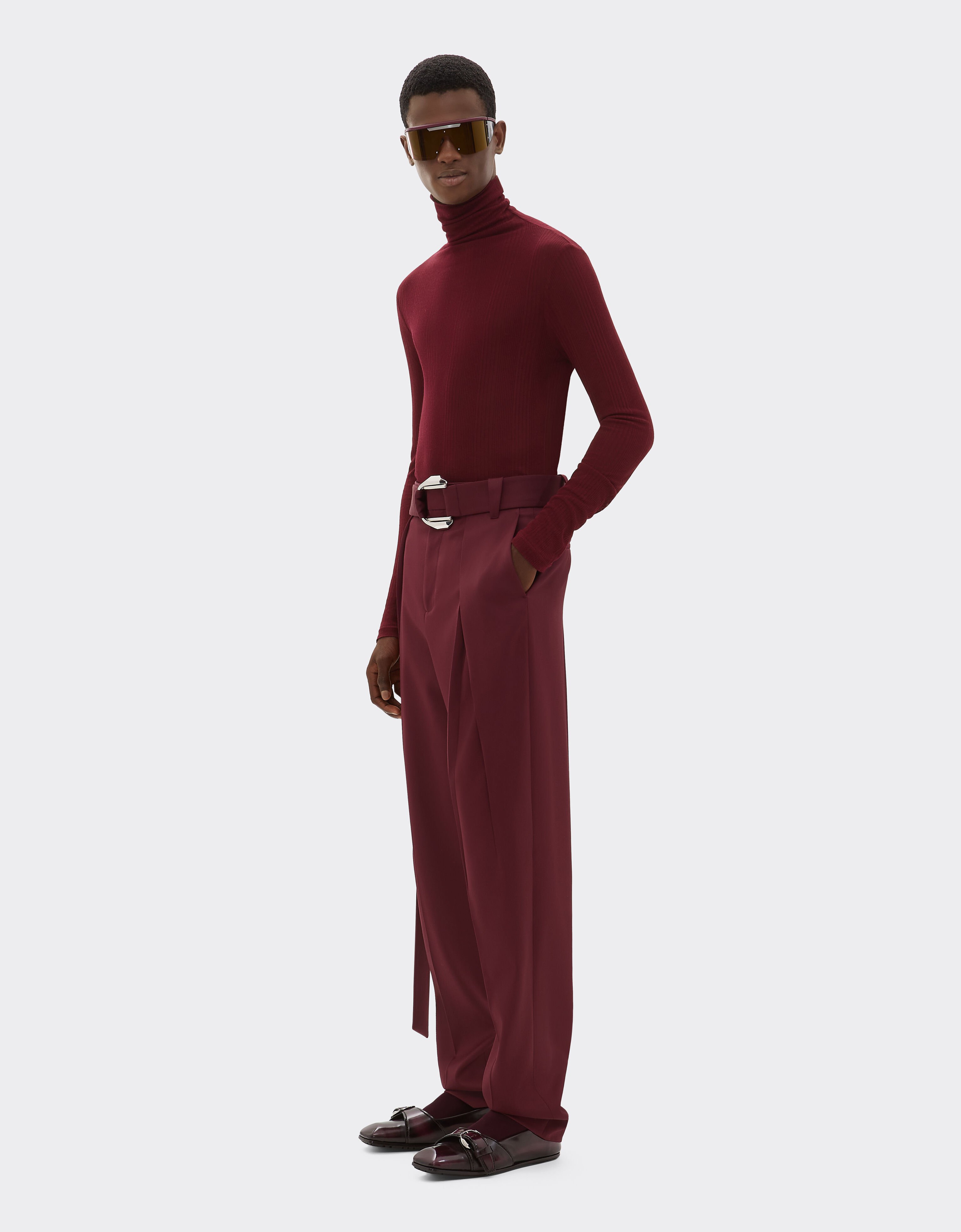 Ferrari High-neck jersey top Cherry 49888f