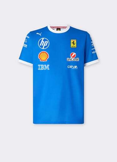 Puma for Scuderia Ferrari HP 2025 Monza Limited Edition Replica T-shirt Ferrari Puma for Scuderia Ferrari HP 2025 Monza Limited Edition Replica T-shirt Blu Scozia LA0AEf
