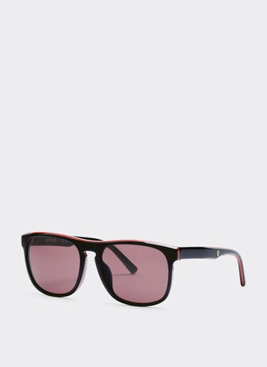 Ferrari Ray-Ban for Scuderia Ferrari 0FZ6020 en acetato negro brillante con lentes exclusivas Contrast Pro™ Rosso LY0SG1413EXT0001f