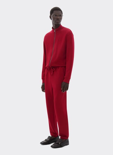 Technical jersey fleece pants Ferrari Technical jersey fleece pants Maison Red 50811f
