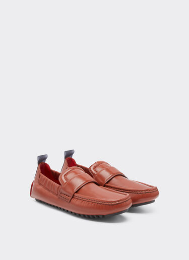 Ferrari Chaussure pilote en cuir nappa Hide 21454f