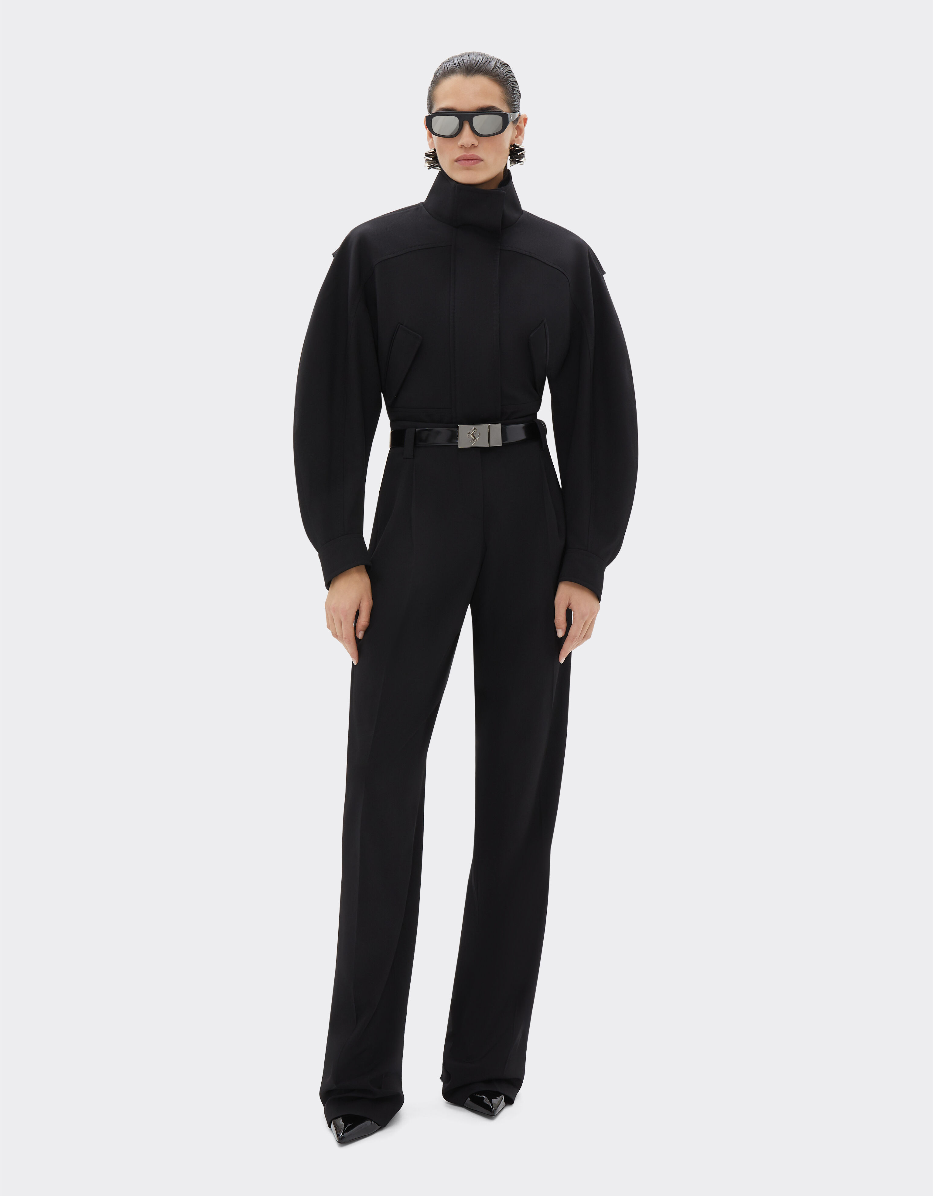 Ferrari Komfort-Bomberjacke aus Wolle Schwarz 21638f