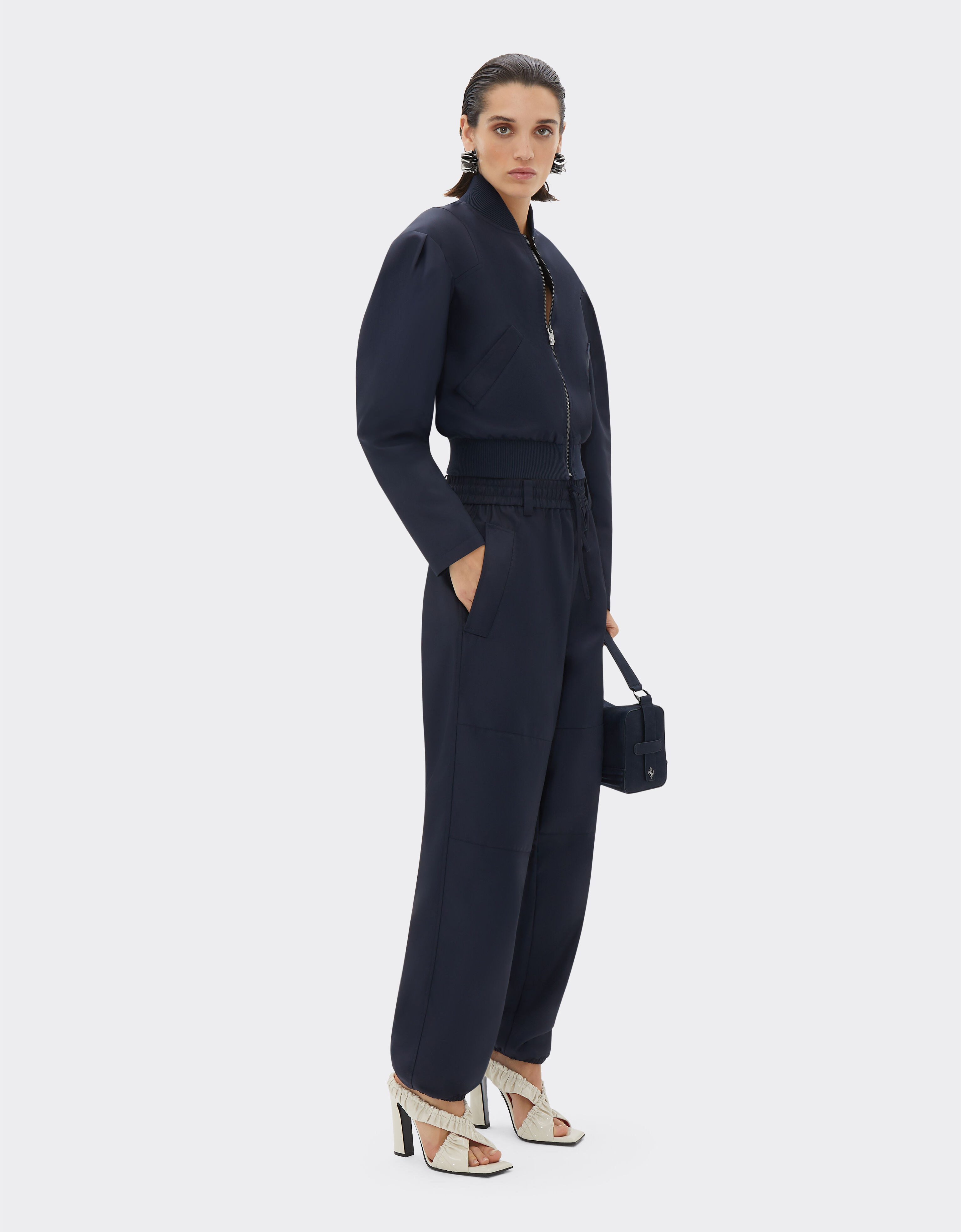 Ferrari Cargo trousers in Q-CYCLE® twill Navy 21942f