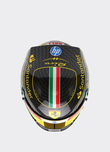 Ferrari Casco Charles Leclerc Monza Special Edition 2024 en escala 1:1 Negro F1350f