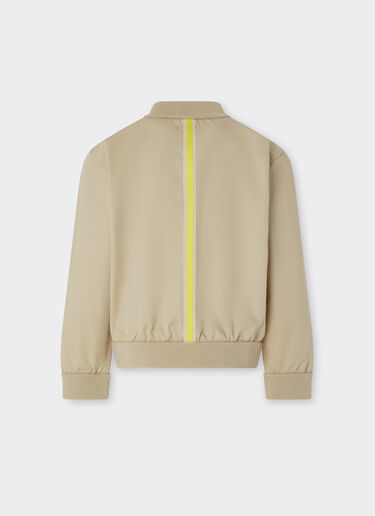 Cazadora bomber de gabardina de algodón Ferrari Cazadora bomber de gabardina de algodón Beige 22333fK