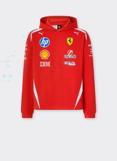 Ferrari Replica Drivers Authentic 2026 Puma for Scuderia Ferrari HP Sweatshirt Red LA0GXf