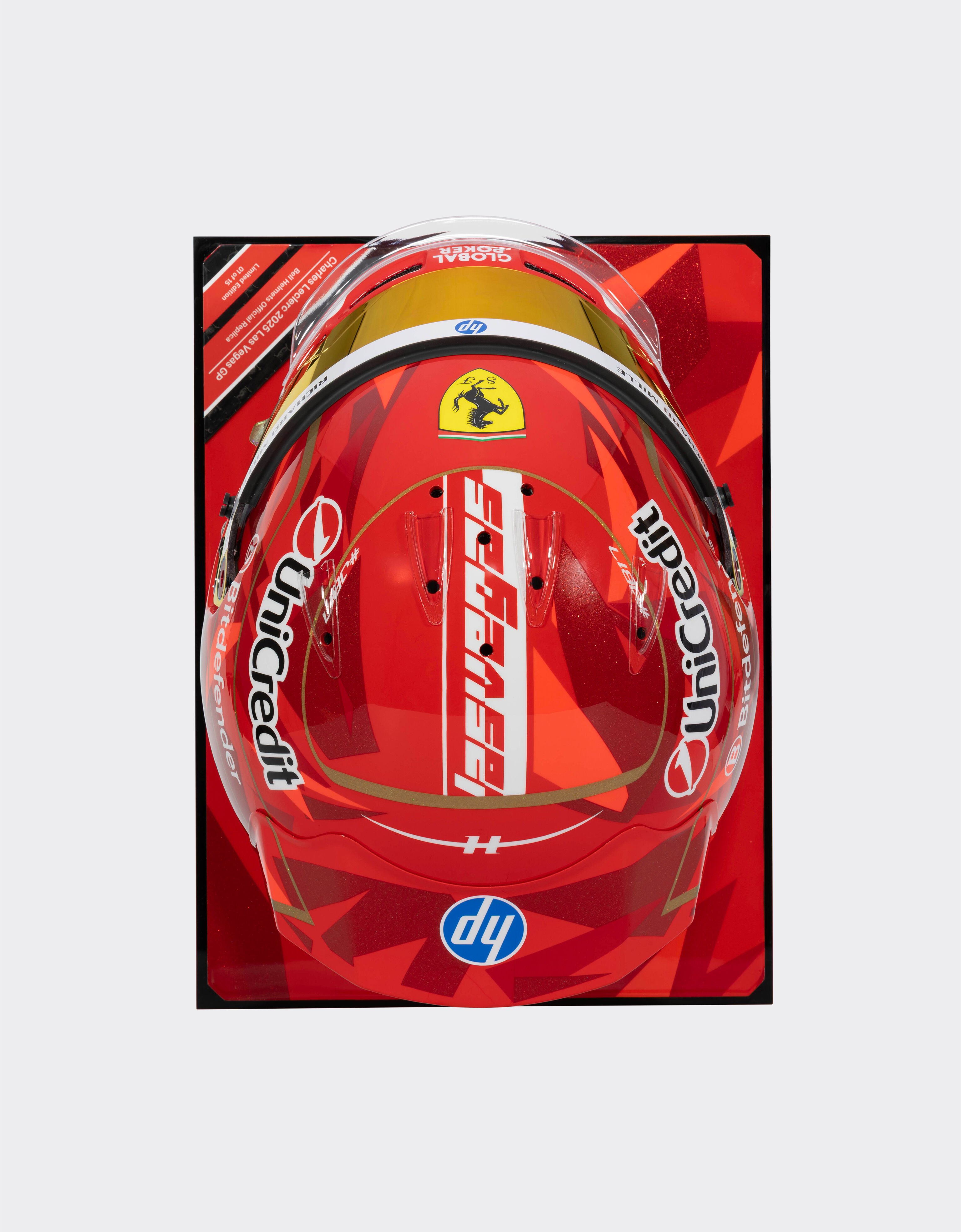 Ferrari Casque Leclerc Las Vegas Special Edition 2025 à l'échelle 1:1 MULTICOLOUR LA070f
