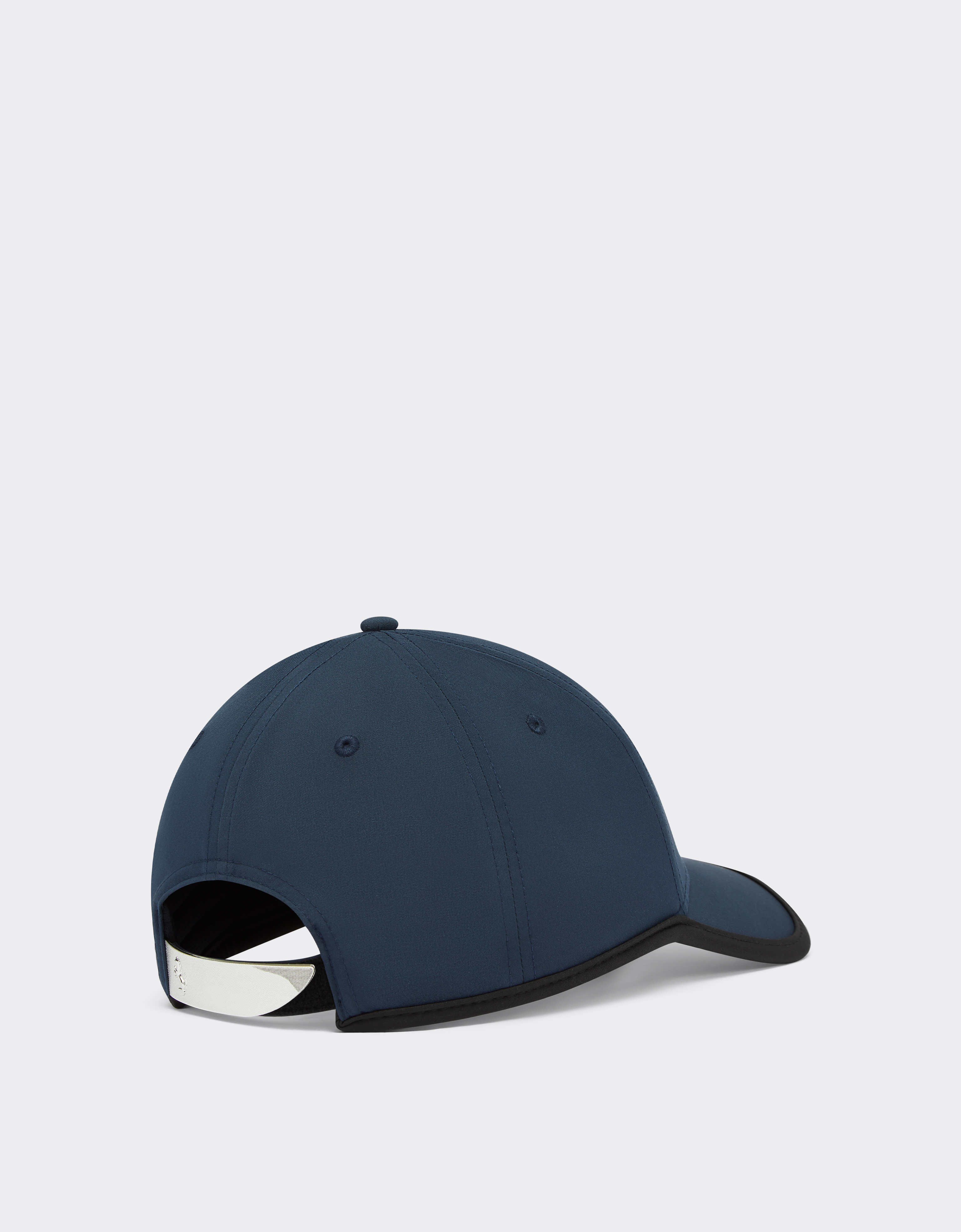 Ferrari Baseball Hat With Contrast Band In Navy