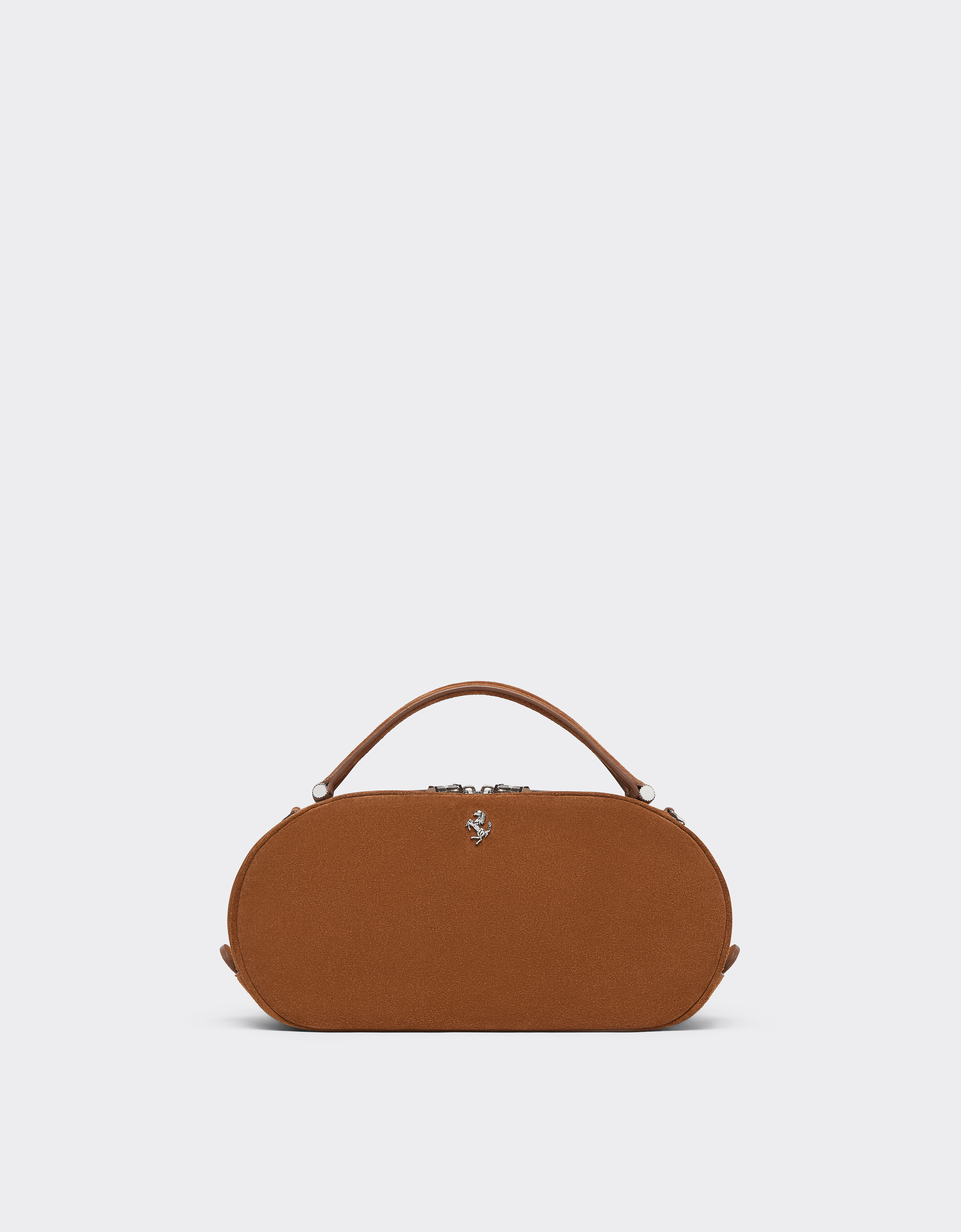 Ferrari Women's Jute Dino Mini Bowling Bag Soft In Suede - Mini Bags Os