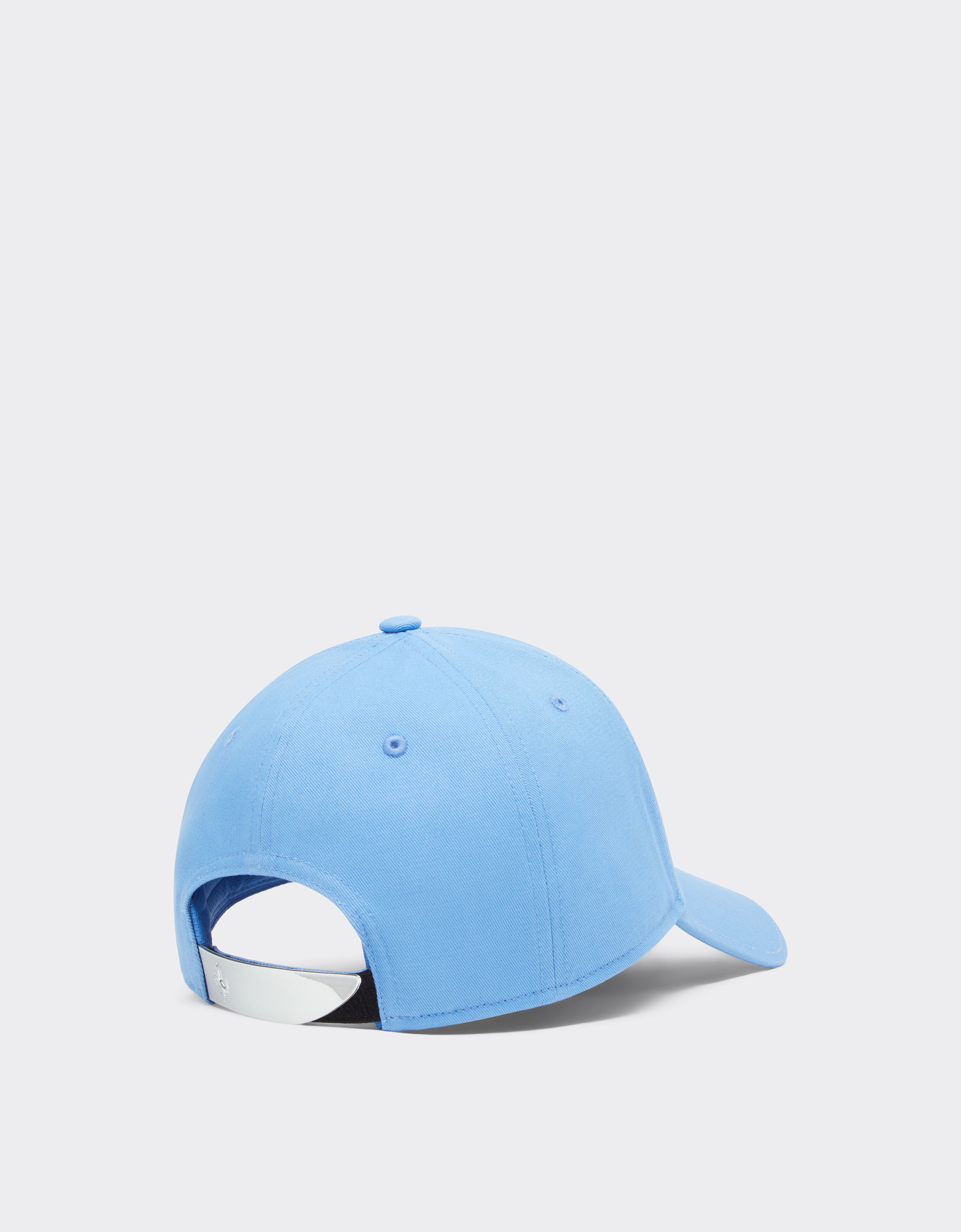  Ferrari Baseball Cap With Embroidered Ferrari Logo -  Hats Oxford Blue Os 
