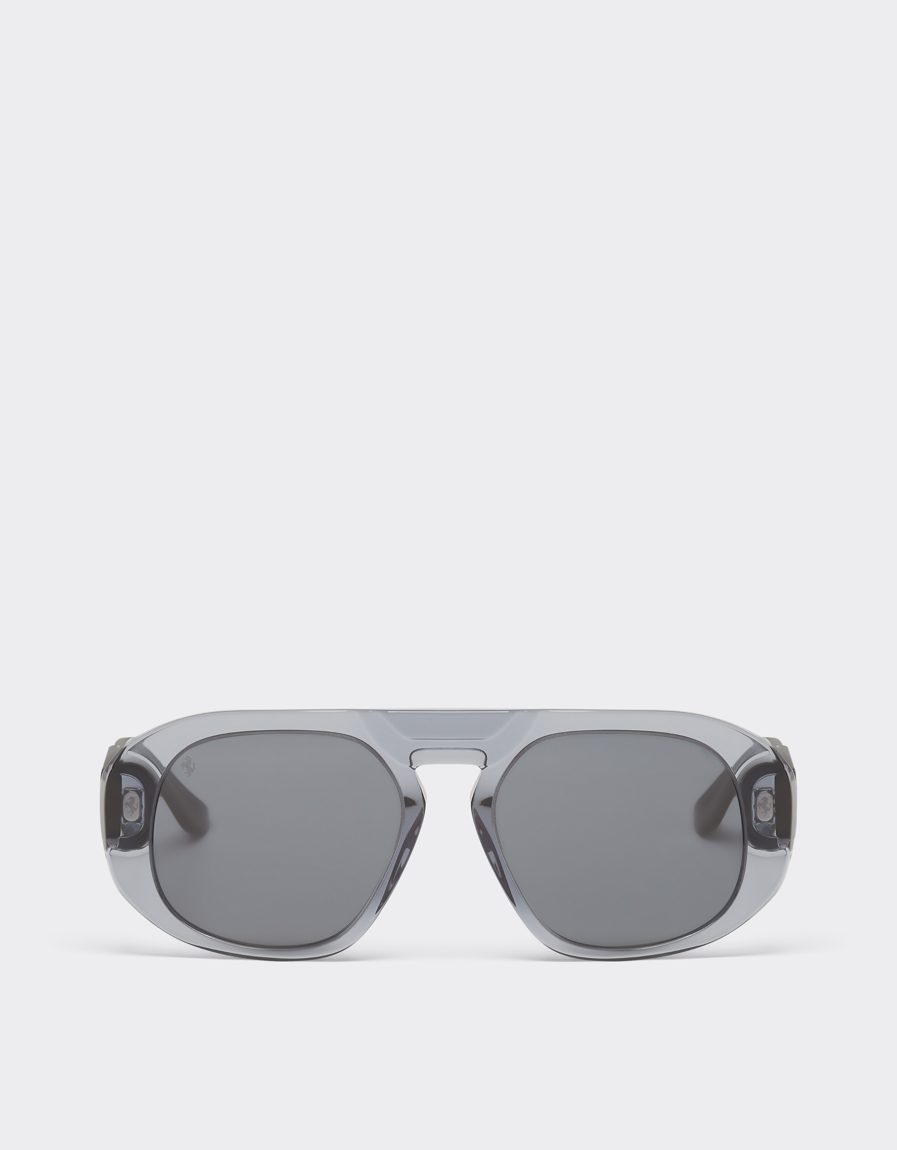 Ferrari Sunglasses In Ocean Colour Acetate With Light Blue Lenses In Blu Scozia