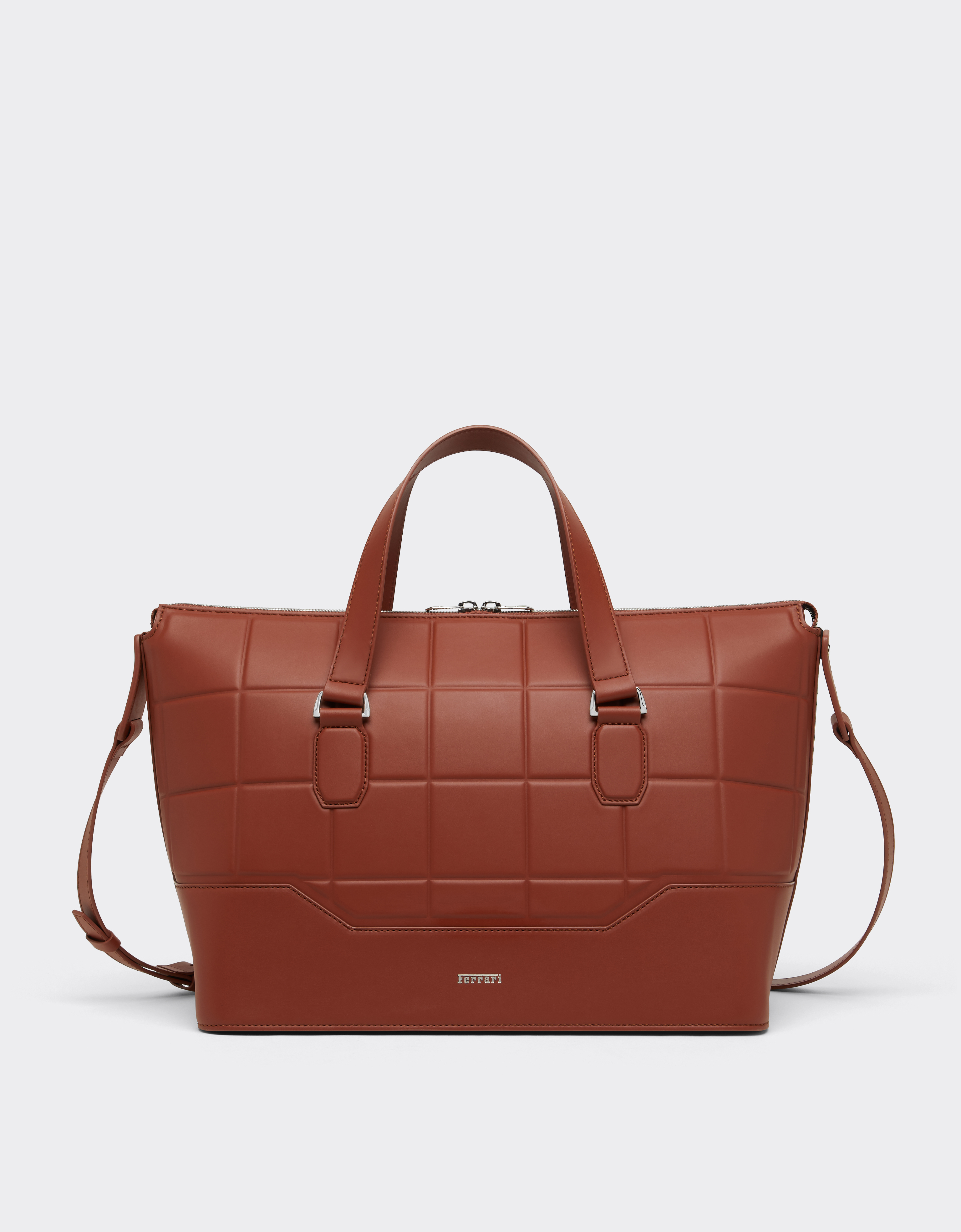 Ferrari Men's Hide Leather Duffle Bag - View All Os
