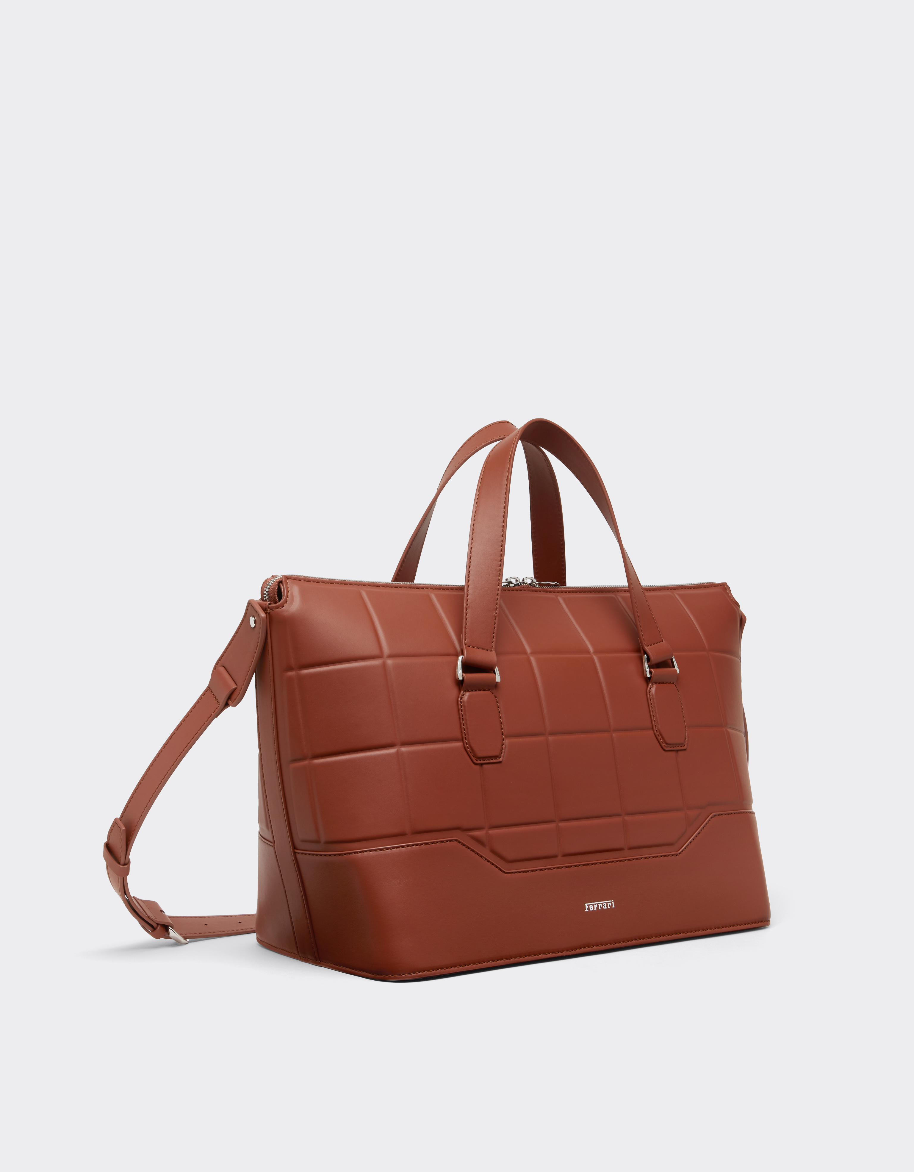  Ferrari Leather Duffle Bag - Male View All Hide Os 