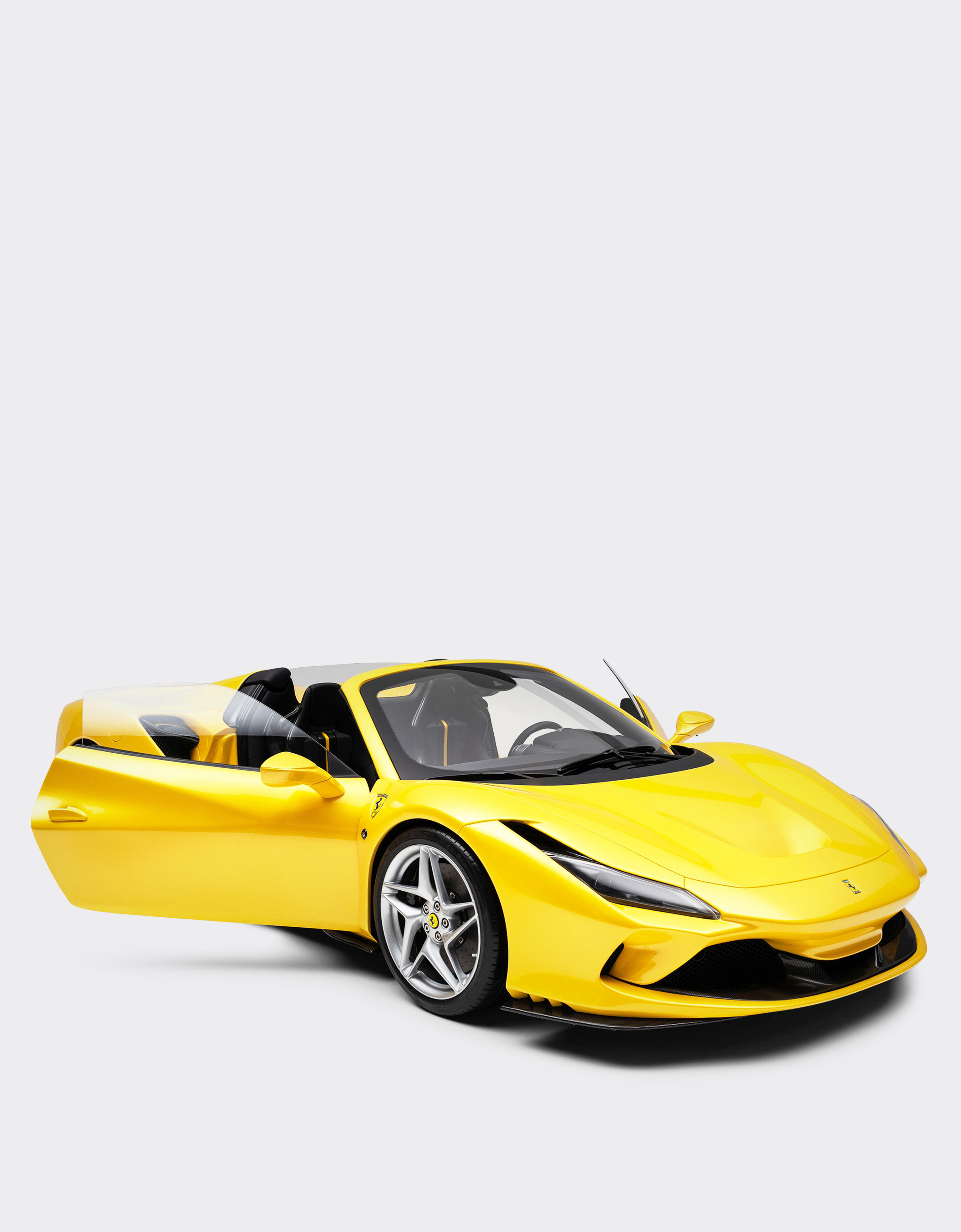 Ferrari Ferrari F8 Tributo Model In 1:8 Scale -  Cars Yellow Os 