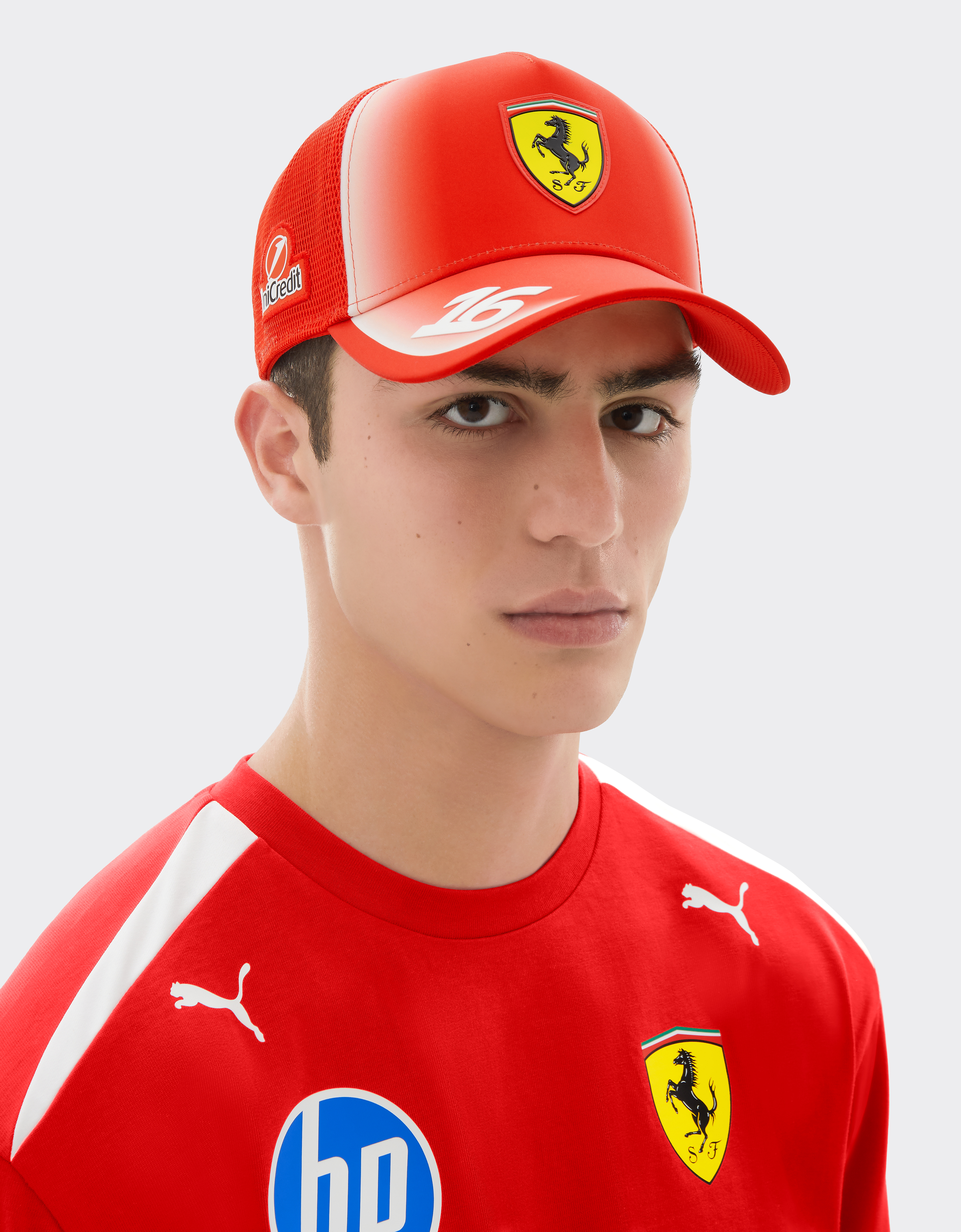  Ferrari Leclerc Junior Replica 2026 Baseball Cap Puma For Scuderia Ferrari Hp -  Scuderia Ferrari Red Os 