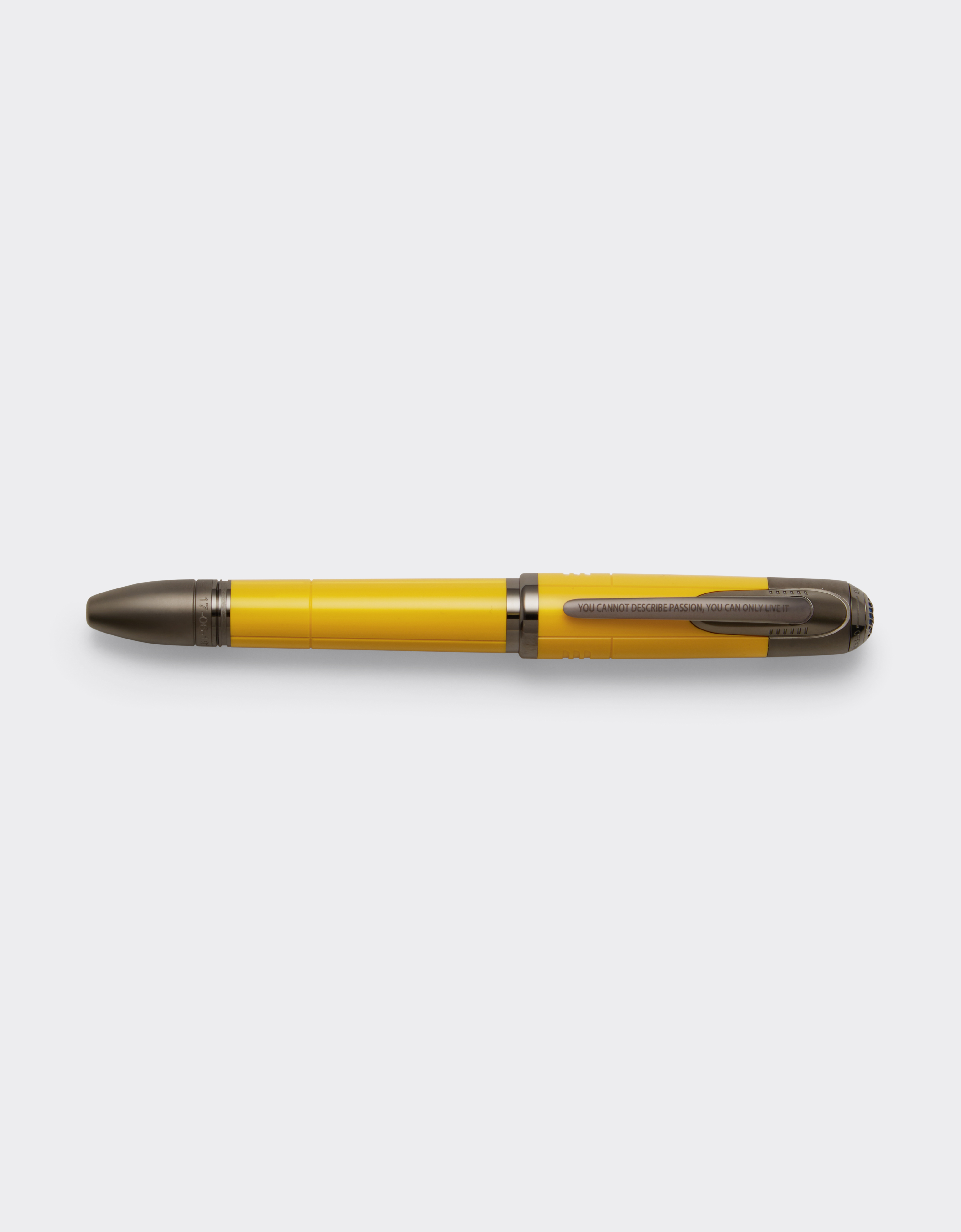 Ferrari Unisex Yellow Montblanc Great Characters Enzo Special Edition Giallo Modena Rollerball Pen - Montblanc For Os