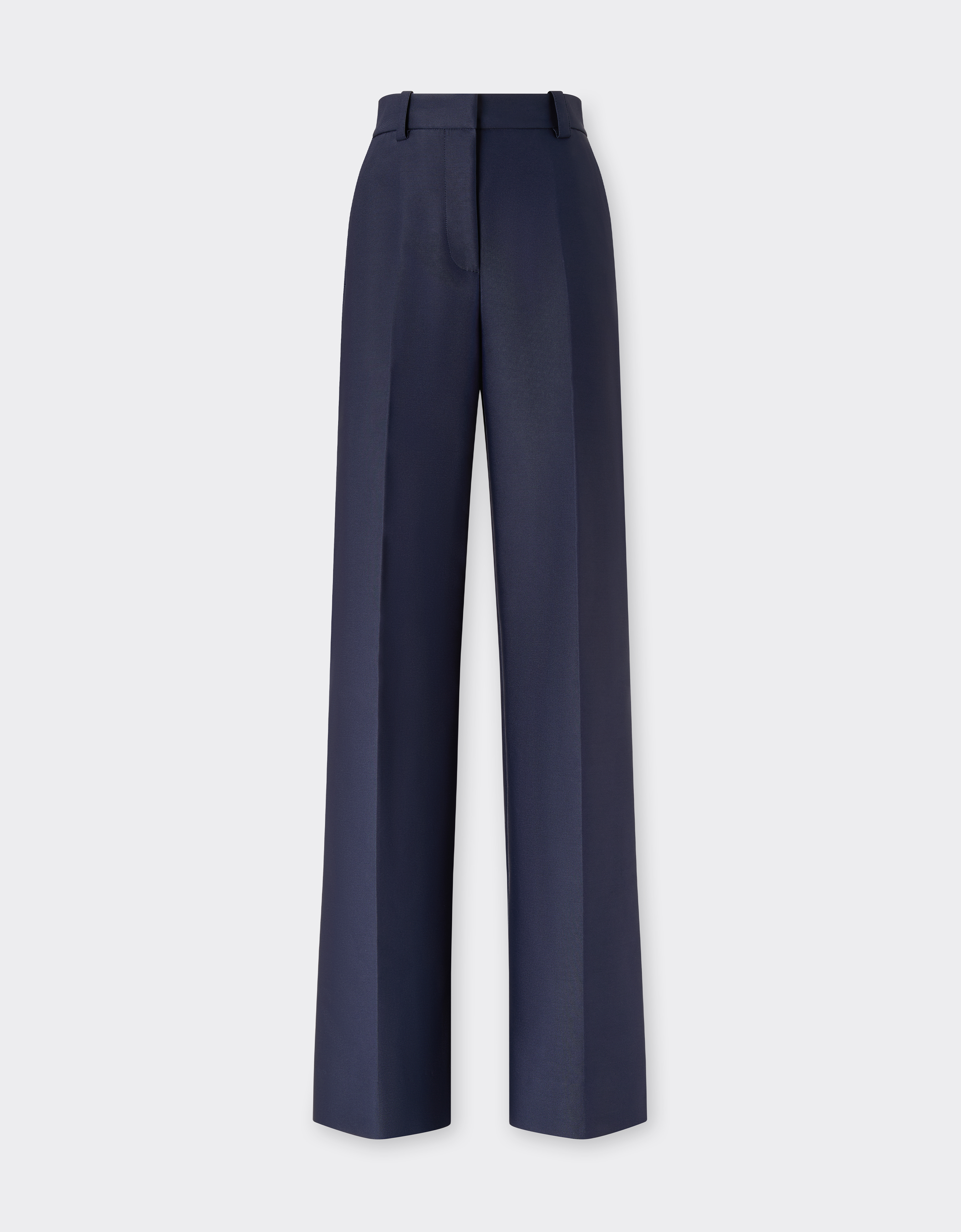 Ferrari Technical Gabardine Trousers In Blue