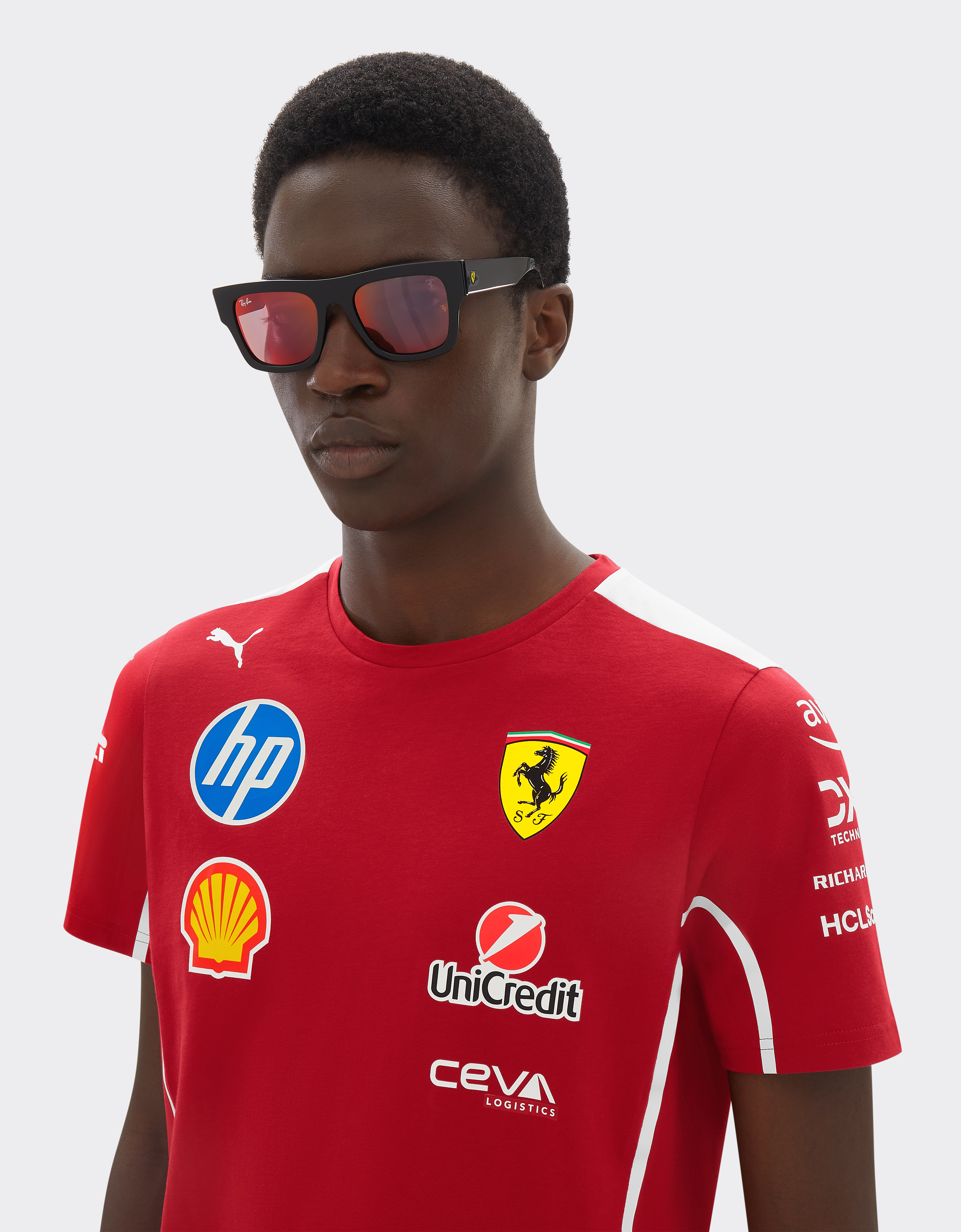  Ferrari Ray-ban For Scuderia Ferrari Rb2217m Silverstone Special Edition -  Lunettes De Soleil Noir Os 